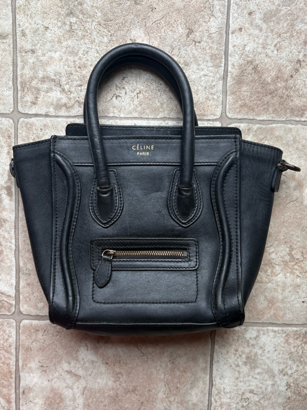 Celine Luggage Mini Bag